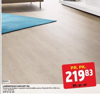 Laminatgulv hayloft eg