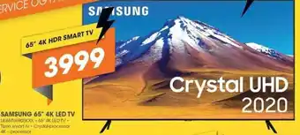Expert Samsung 65" 4K LED Tv UE65TU6905KXX tilbud
