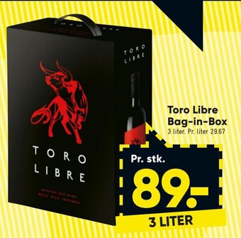 Bilka Toro Libre Bag-in-Box tilbud
