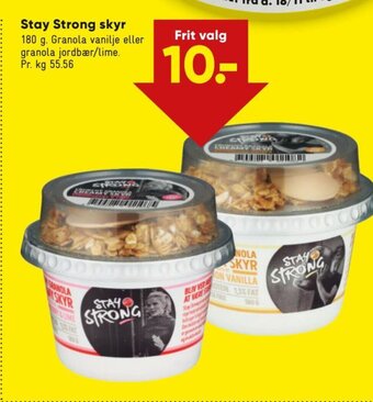 Bilka Stay Strong Skyr tilbud