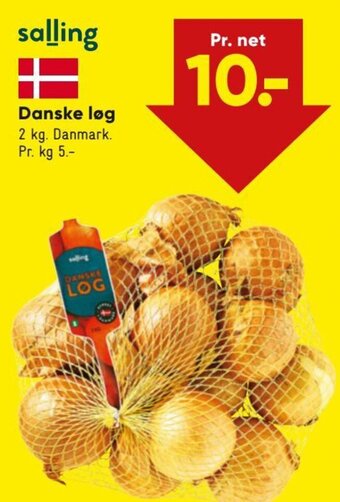 Bilka Danske Løg tilbud