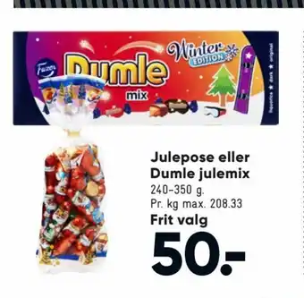 Bilka Julepose eller Dumle Julemix tilbud