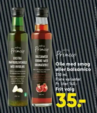 Bilka Olie med Smag Eller Balsamico tilbud