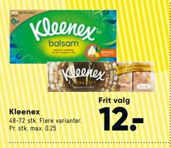 Bilka Kleenex tilbud