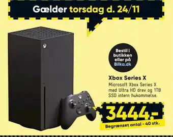 Bilka Xbox Series X tilbud