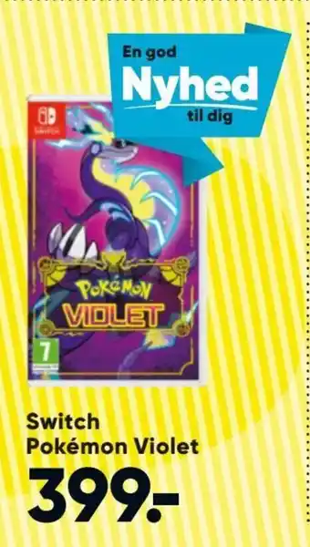 Bilka Switch Pokémon Violet tilbud