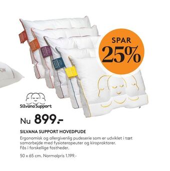 Silvana support hovedpude