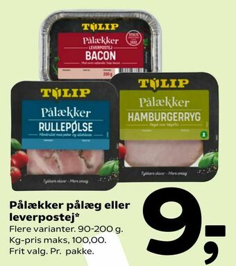 Coop 365 Pålækker pålæg eller leverpostej tilbud