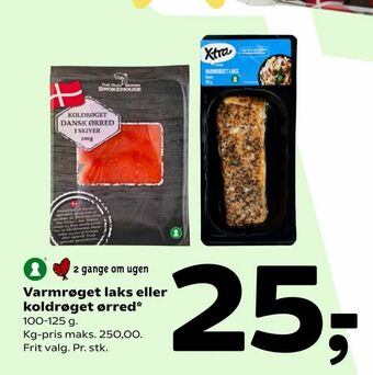 Coop 365 Varmrøget laks eller koldrøget ørred tilbud