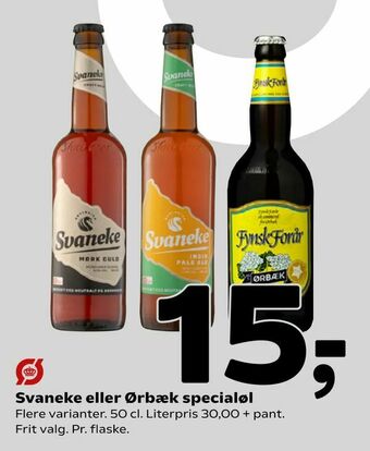 Coop 365 Svaneke eller Ørbæk specialøl tilbud
