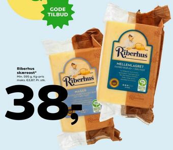 Coop 365 Riberhus skæreost tilbud