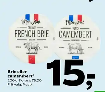 Brie eller camembert