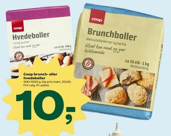 Coop 365 Coop brunch- eller hvedeboller tilbud