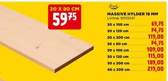 jem & fix Massive hylder 18 mm tilbud