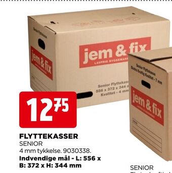 jem & fix Flyttekasser tilbud