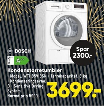 Bilka Bosch Kondenstørretumbler tilbud