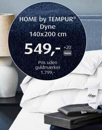 Bilka Home By Tempur Dyne 140x200cm tilbud