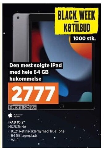 Power Ipad 10,2'' tilbud