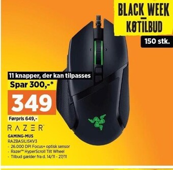 Power Gaming-mus tilbud