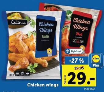 Lidl Chicken Wings tilbud