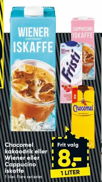 Bilka Chocomel Kakaodrik eller Wiener eller Cappucino tilbud