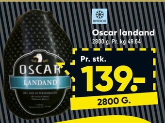 Bilka Oscar Landand tilbud
