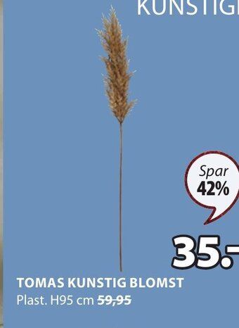 JYSK Tomas Kunstig Blomst tilbud
