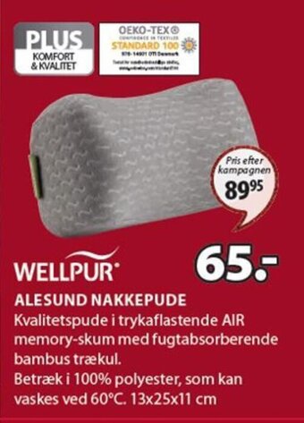 JYSK Alesund Nakkepude tilbud