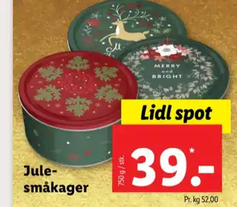 Lidl Ukendt småkager tilbud