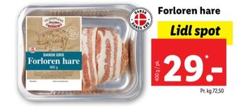 Lidl Vilstrupgård forloren hare tilbud