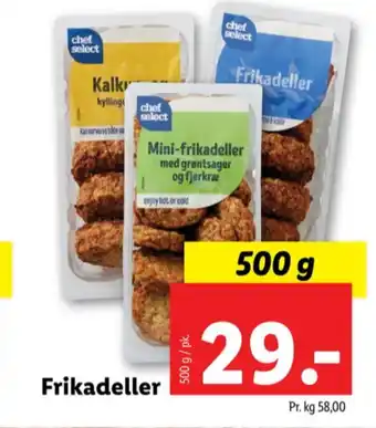 Lidl Chef select frikadeller tilbud
