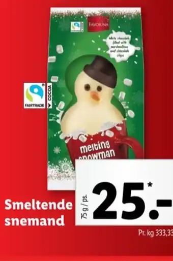 Lidl Favorina chokolade tilbud