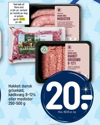 REMA 1000 Rema 1000 medister tilbud