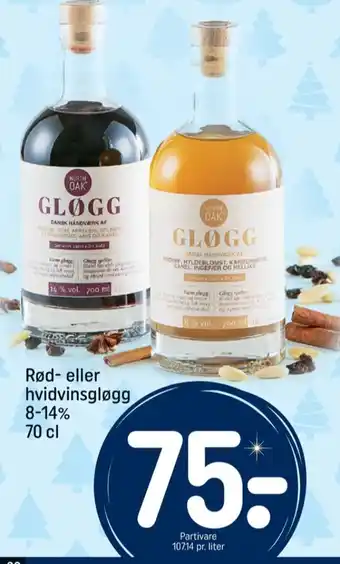 REMA 1000 North oak gløgg tilbud