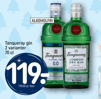 REMA 1000 London dry gin tilbud