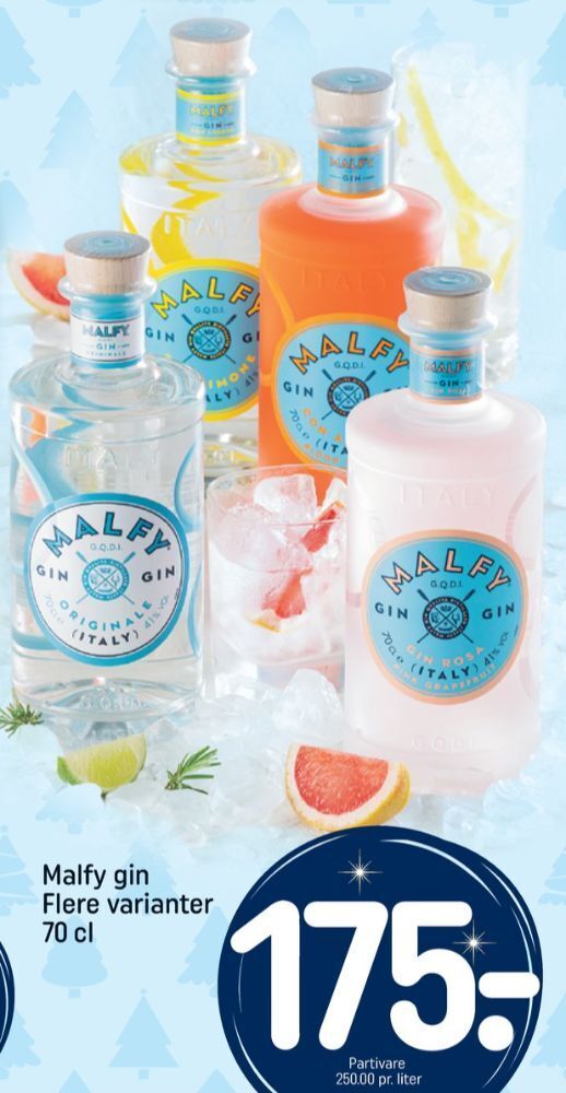 Gin rosa gin tilbud hos Rema 1000