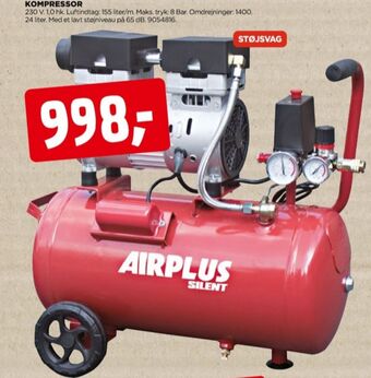 jem & fix Airplus kompressor tilbud