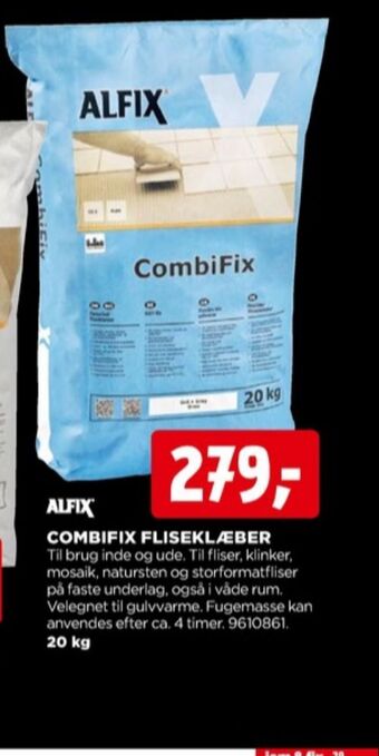 jem & fix Alfix fliseklæb tilbud