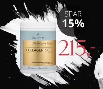 Vild nord collagen gold