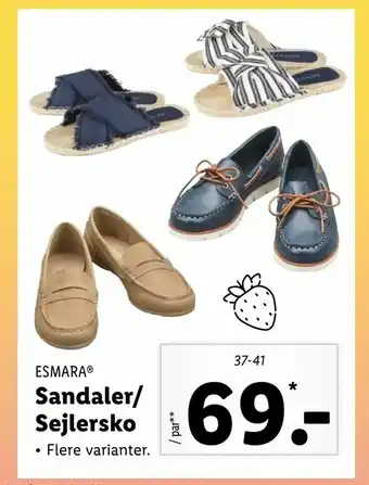 Sandaler/ Sejlersko