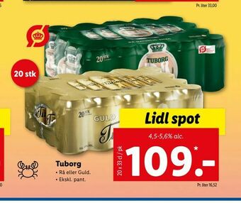 Let-Køb Tuborg tilbud
