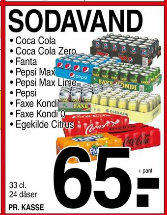 ABC Lavpris Sodavand tilbud