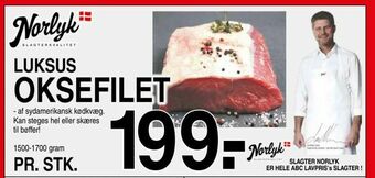 ABC Lavpris Luksus oksefilet tilbud