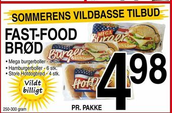 Fast-food brød