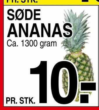 ABC Lavpris Ananas tilbud