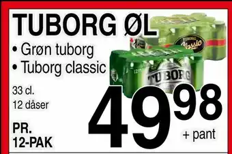 ABC Lavpris Tuborg øl tilbud