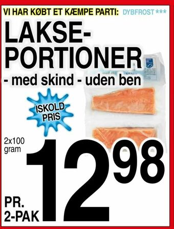 ABC Lavpris Lakseportioner tilbud