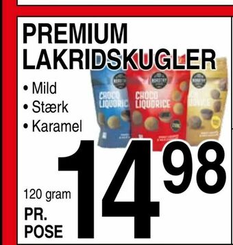 ABC Lavpris Premium lakridskugler tilbud
