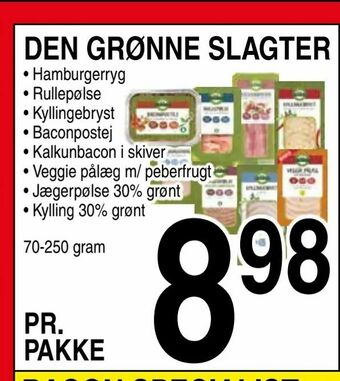 ABC Lavpris Den grønne slagter tilbud