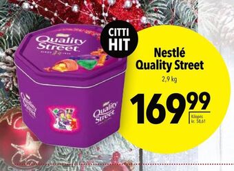Citti Nestlé quality street tilbud
